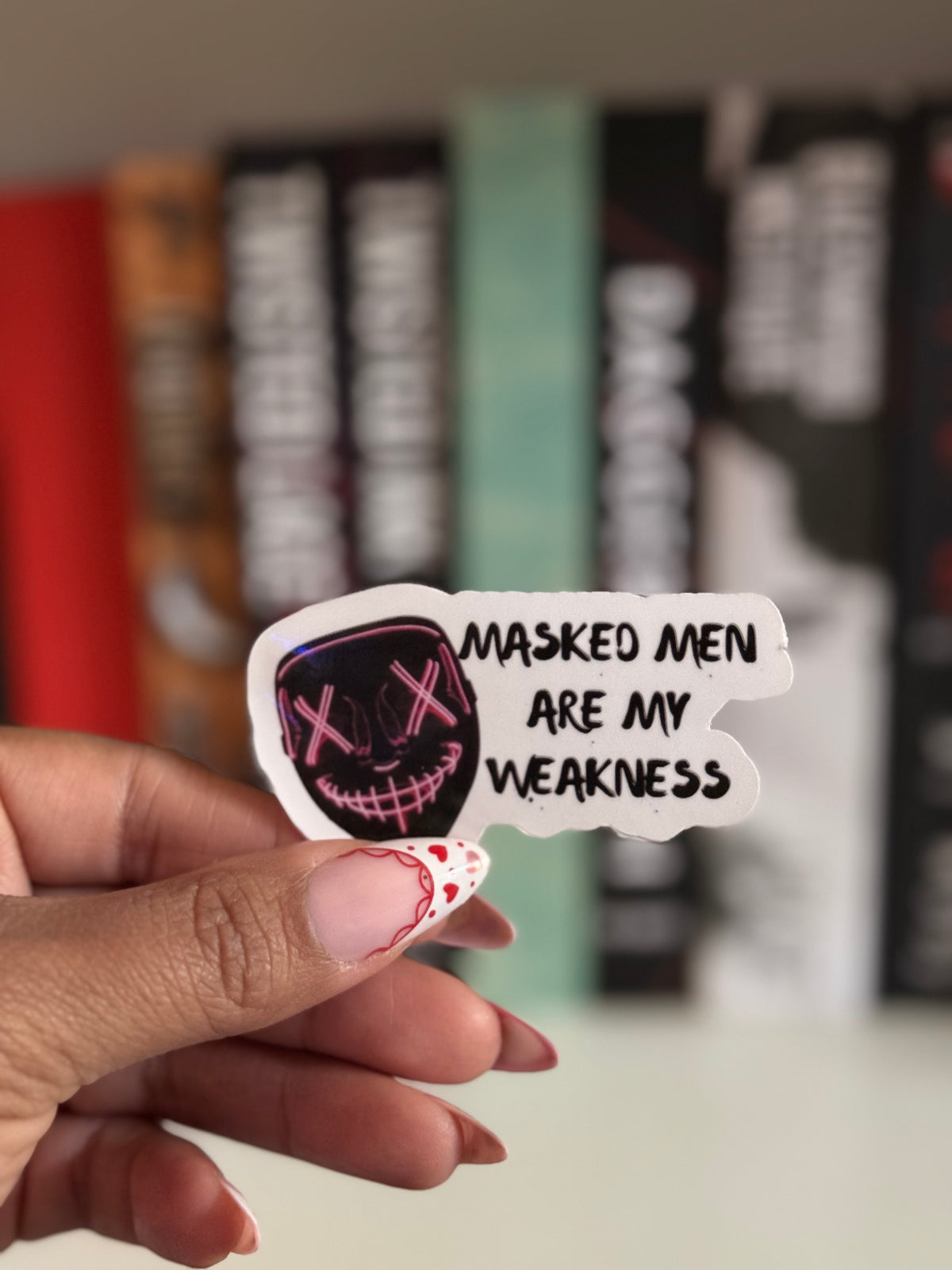 Masked Men Sticker