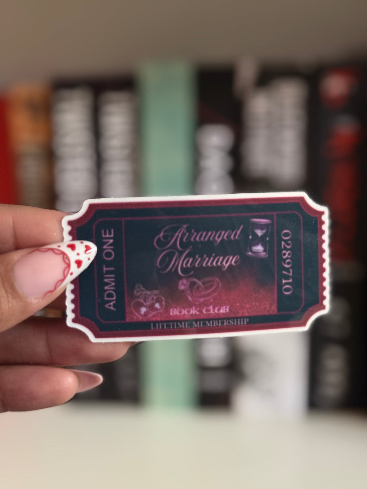 Book Tropes Ticket
